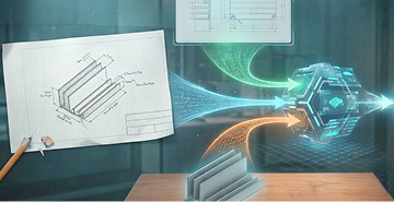 We accept any data format — 2D drawings, 3D models, or even simple sketches